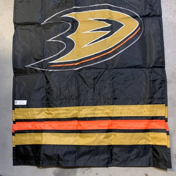 Anaheim Ducks NHL‎ 2 Sided Flag Only 44x28 Outdoor Flag Indoor Banner - Picture 2 of 5